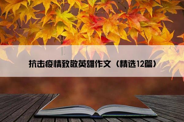 抗击疫情致敬英雄作文（精选12篇）